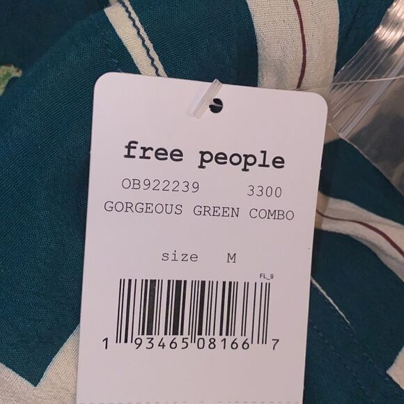 ✨2xHP✨FP Women's Blouse Green Plaid Button Down✨ - Picture 6 of 6